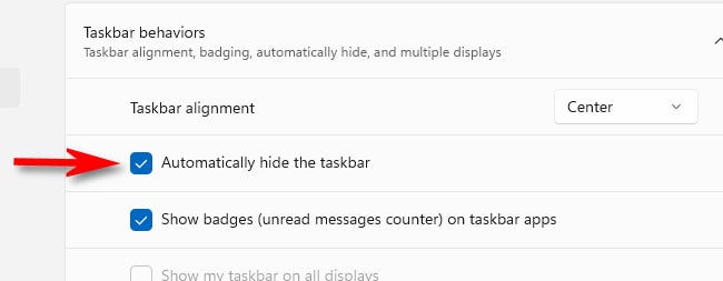 如何在Windows11上隱藏任務(wù)欄？Windows11上隱藏任務(wù)欄方法