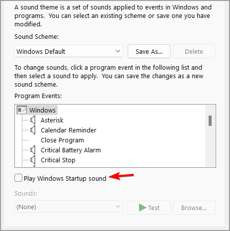 Win11開機聲音怎么關閉 Win11開機聲音設置教程