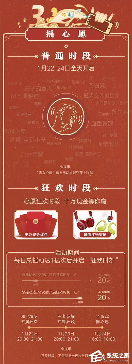 2020微信游戲搖心愿活動參與方法介紹