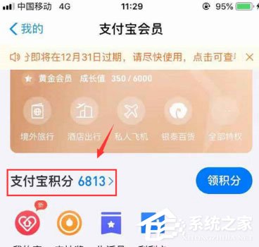 支付寶積分在哪里看?支付寶積分查看方法