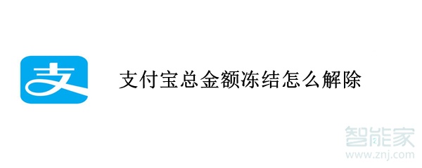 支付寶總金額凍結怎么解除