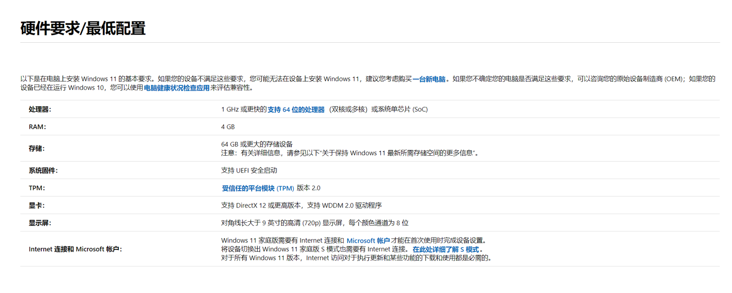 升級Win11最低配置要求是什么？Windows11最低配置要求介紹