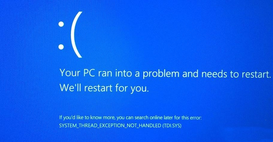 更新Win10 21H1補丁KB5003637出現System Thread Exception Not Handled錯誤怎么辦？