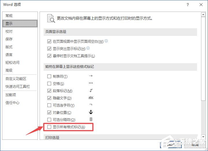 Word2019如何顯示所有格式標(biāo)記?顯示所有格式標(biāo)記的方法