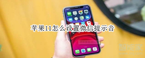 蘋果11怎么設置微信提示音