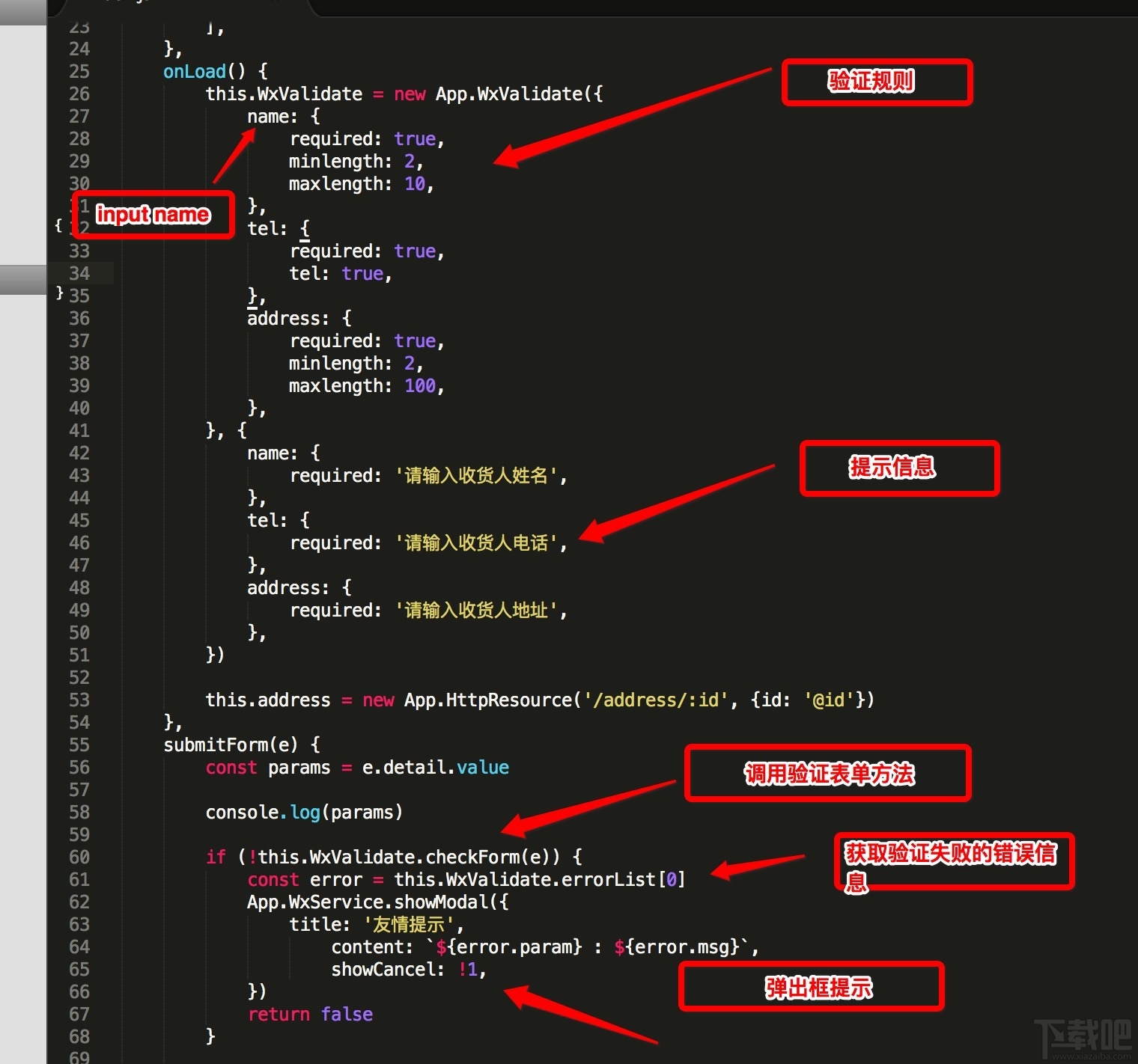 微信小程序表單驗證怎么弄?