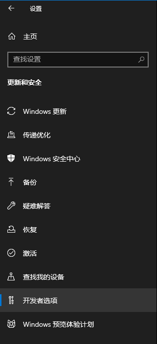 Win10開發人員模式怎么打開？Windows設置開發者模式打開方法