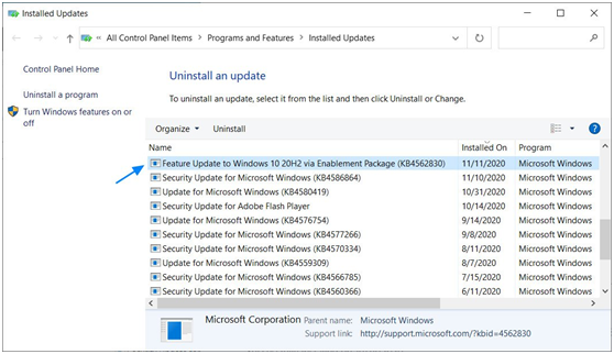 如何卸載Win10 20H2版本，并降級到以前的版本？