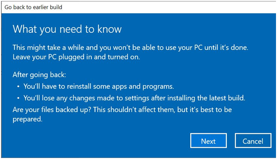 如何卸載Win10 20H2版本，并降級到以前的版本？