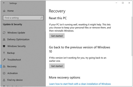 如何卸載Win10 20H2版本，并降級到以前的版本？