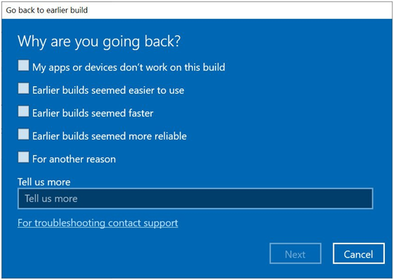 如何卸載Win10 20H2版本，并降級到以前的版本？