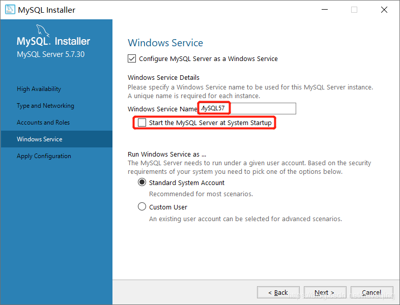win10 安裝 mysql 5.7 msi版的教程圖文詳解