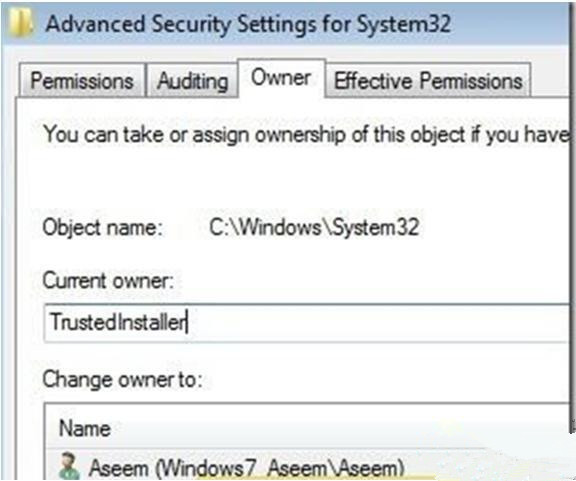 Windows7旗艦版系統怎樣刪除“信任安裝”的文件？