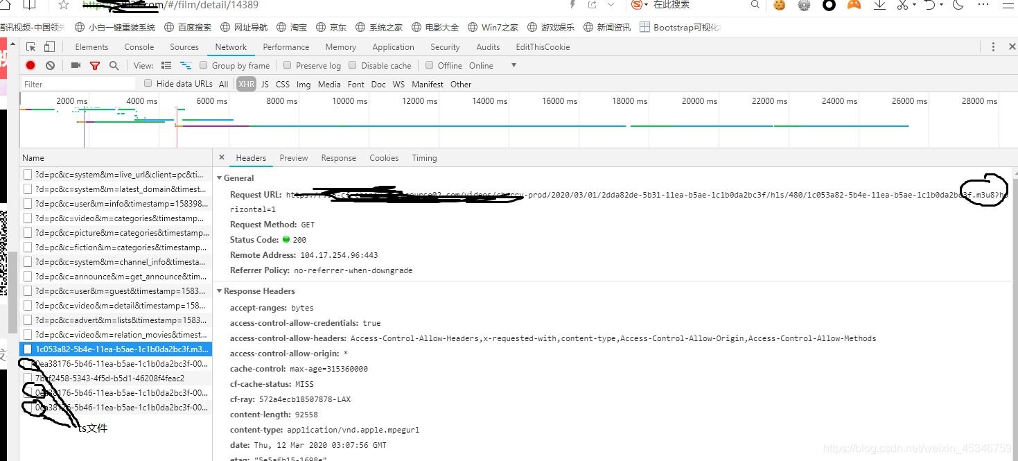 Python爬蟲進階之爬取某視頻并下載的實現