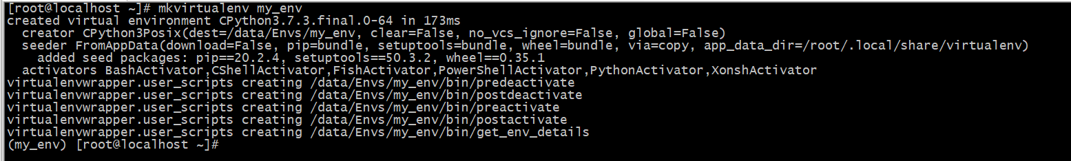 Python虛擬環境virtualenv創建及使用過程圖解