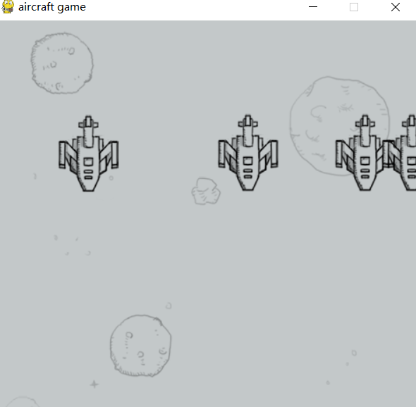 python飛機大戰游戲實例講解