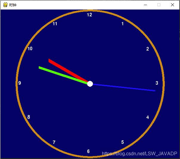 Python使用Pygame繪制時鐘
