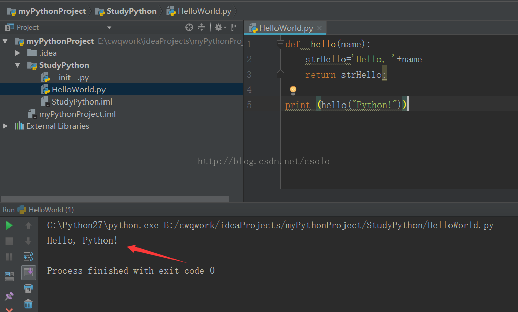 python與idea的集成的實現(xiàn)