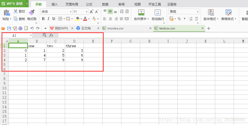 Python將list元素轉存為CSV文件的實現