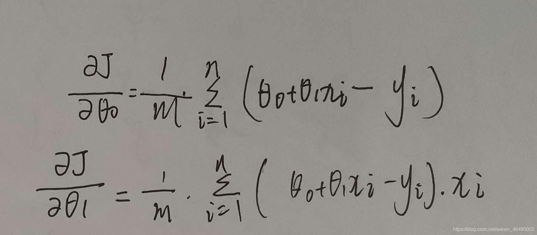 python 還原梯度下降算法實(shí)現(xiàn)一維線性回歸