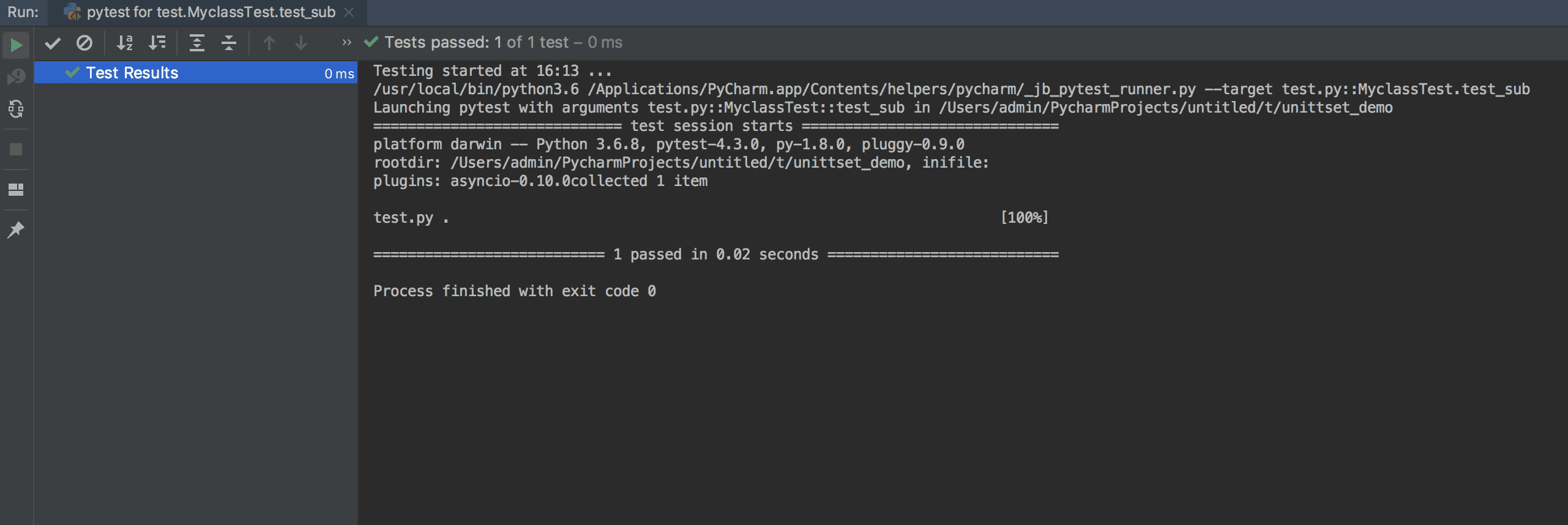 Python編寫單元測試代碼實例