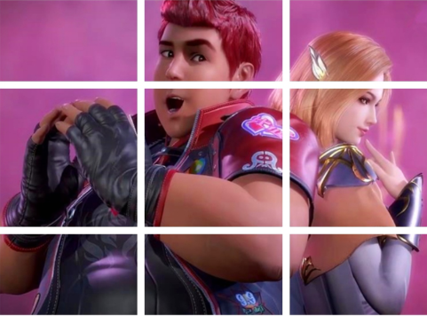 python簡單實現9宮格圖片實例