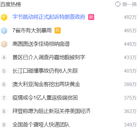 python獲取百度熱榜鏈接的實(shí)例方法