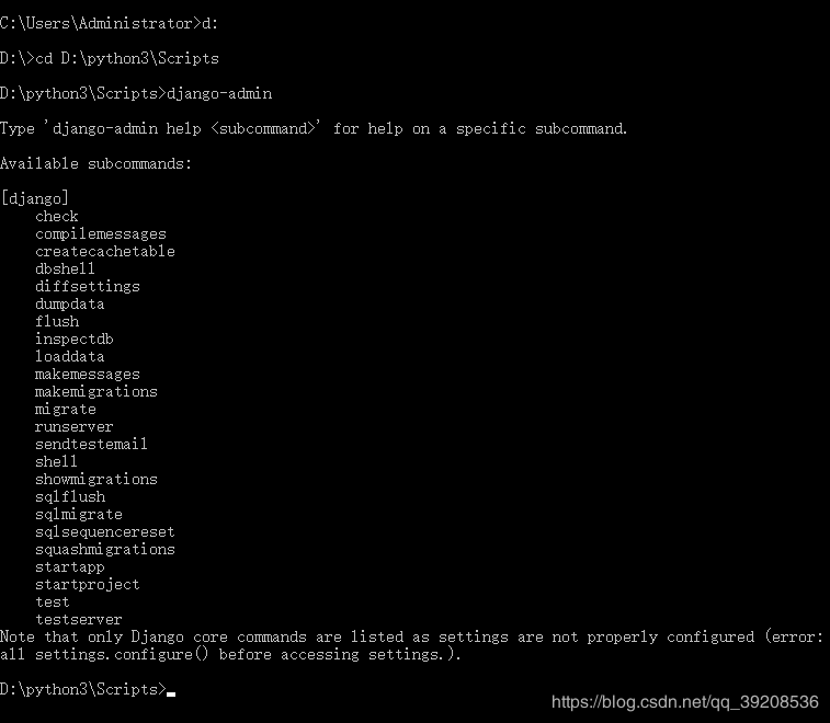 python+django+selenium搭建簡易自動化測試