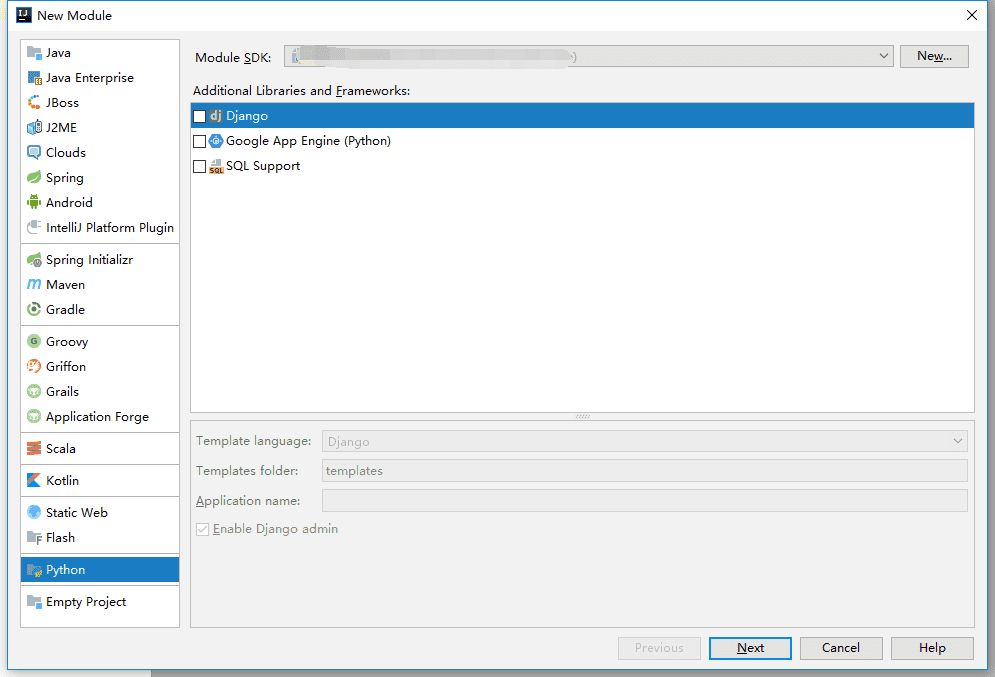 Idea安裝python顯示無(wú)SDK問(wèn)題解決方案
