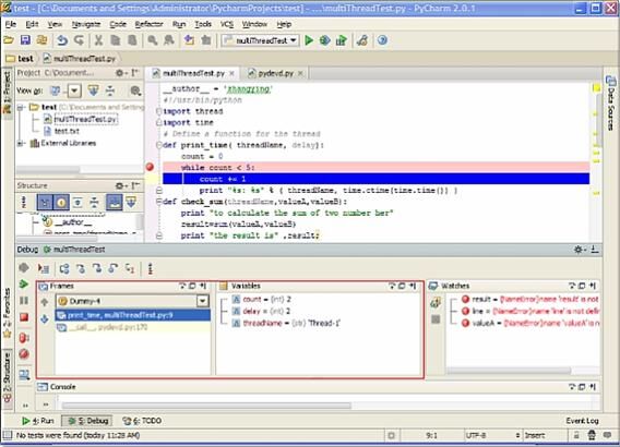 Python 代碼調(diào)試技巧示例代碼