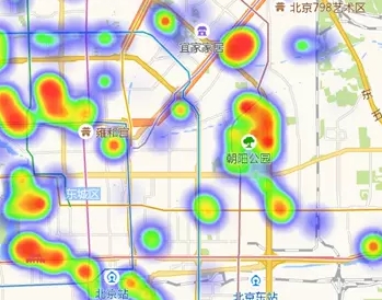 高德地圖熱力圖怎么開