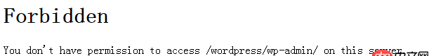 apache - 本地搭建wordpress權(quán)限問題
