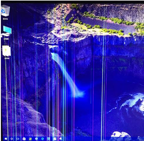 Win10電腦屏幕出現(xiàn)彩色條紋怎么辦？電腦屏幕出現(xiàn)彩色條紋解決方法