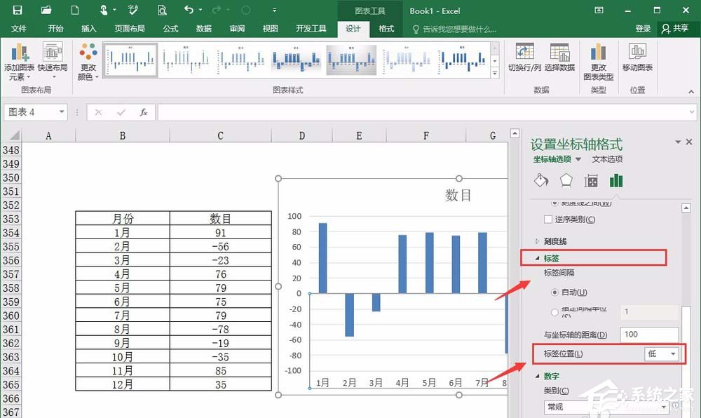 excel如何制作背離式圖 excel制作背離式圖表方法