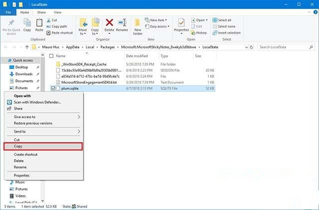Win10系統如何創(chuàng)建粘滯便箋備份?