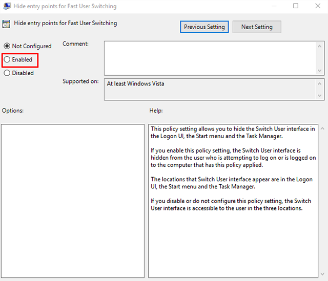 Win10專業版中如何禁用快速用戶切換功能？