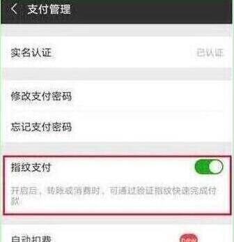 榮耀20s中設置微信指紋支付的簡單操作教程