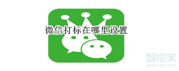 微信打標在哪里設置