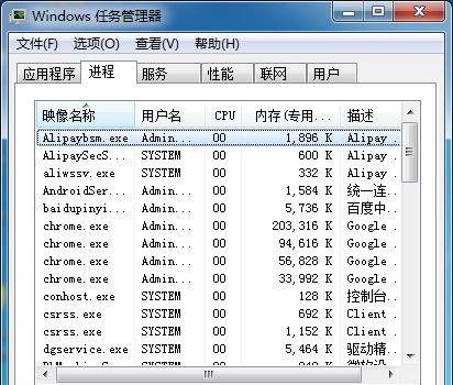 Win7旗艦版系統如何查看程序占用的虛擬內存?