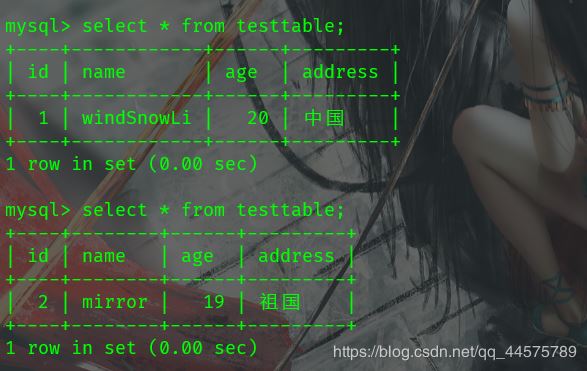 Python連接Mysql進行增刪改查的示例代碼