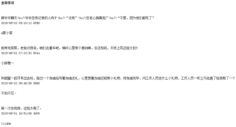 Python爬蟲爬取糗事百科段子實例分享