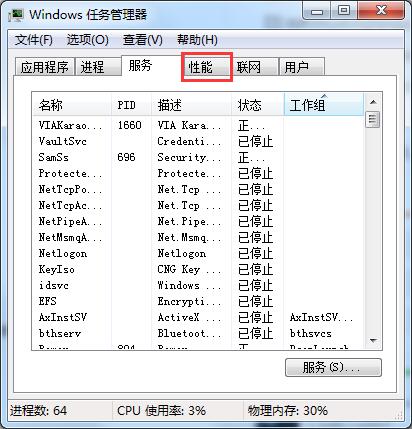 Win7如何查看CPU使用率?Win7CPU使用率的查看方法