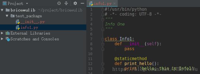 Python實現(xiàn)打包成庫供別的模塊調(diào)用