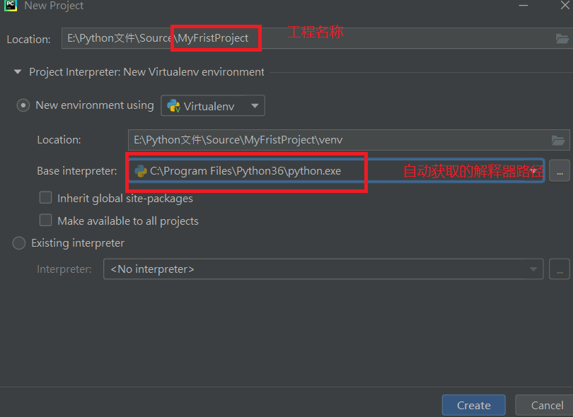 Python學(xué)習(xí)之路之pycharm的第一個(gè)項(xiàng)目搭建過程