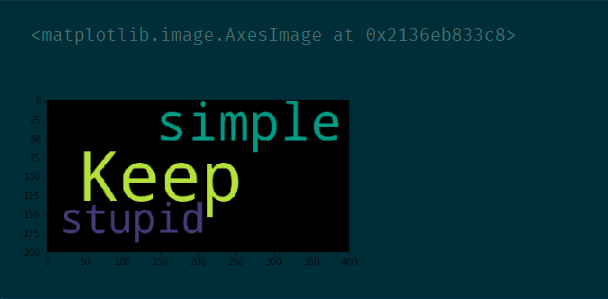 Python簡單實現詞云圖代碼及步驟解析