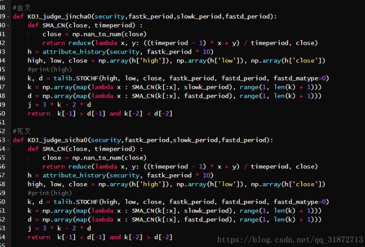 淺談python量化 雙均線策略(金叉死叉)