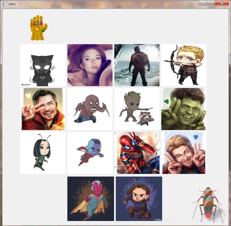 Python+PyQt5實現(xiàn)滅霸響指功能