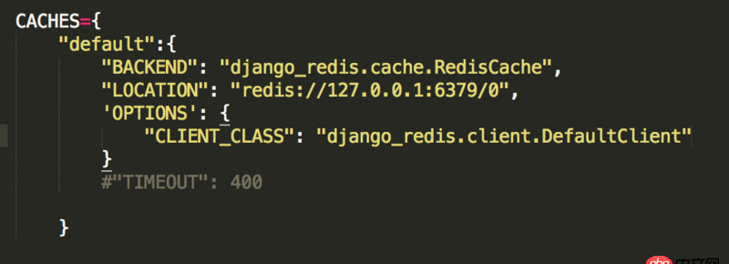 python2.7 - django-redis使用時,連接后,無法訪問redis中的數(shù)據(jù)?