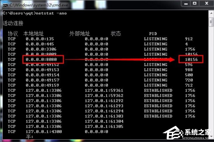 Win7系統8080端口被占用怎么解決？
