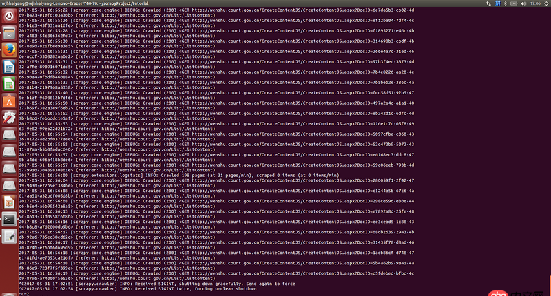 使用python scrapy框架,循環(huán)爬取URL, 每次運(yùn)行一段時(shí)間后直接卡死,沒有任何報(bào)錯(cuò)